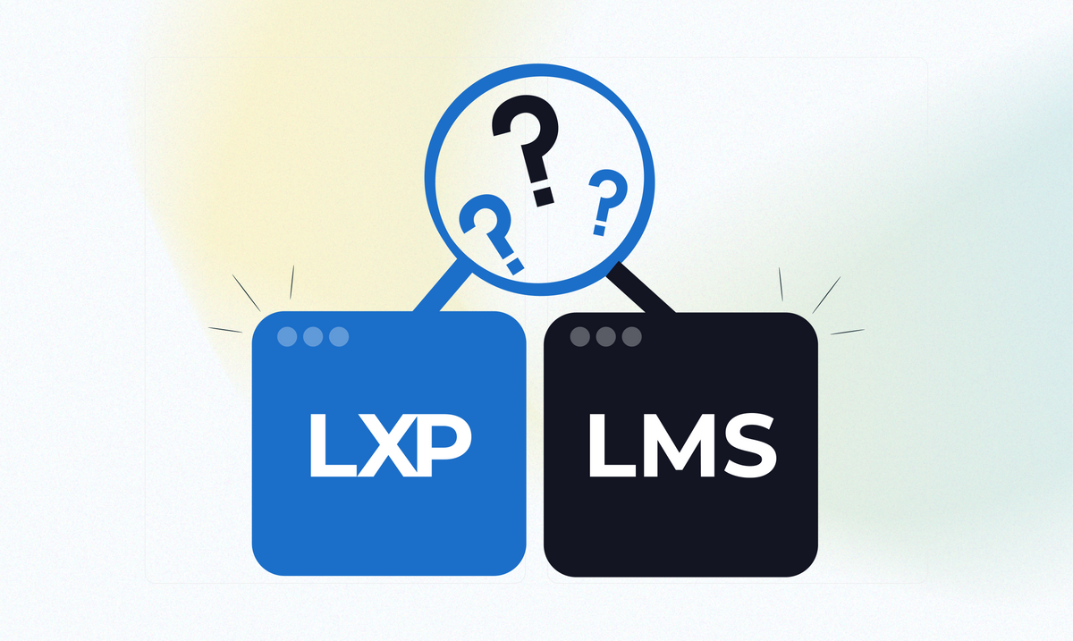 ما الفرق بين منصة إدارة التعلم ومنصة تجربة التعلم؟
LMS vs LXP